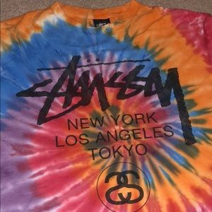STUSSY tie die